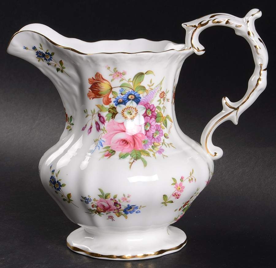 Howard Sprays (Scalloped, Embossed) 24 Oz Pitcher by Hammersley-1