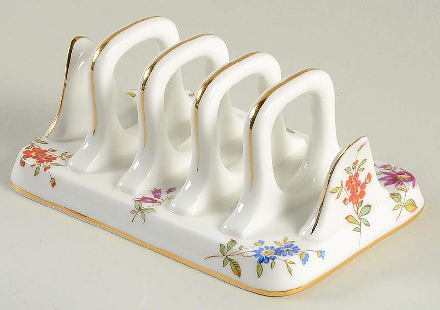 Howard Sprays (Scalloped, Embossed) Toast Server by Hammersley-1