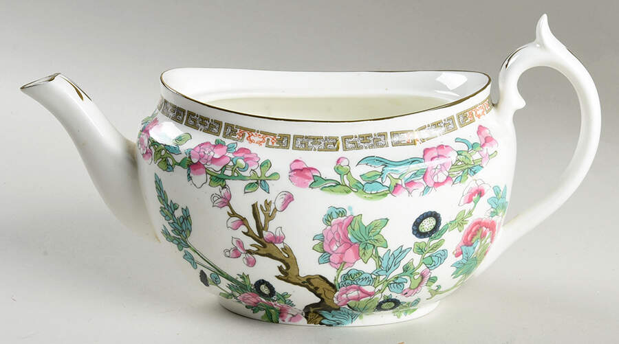 Indian Tree Teapot No Lid by Hammersley-1