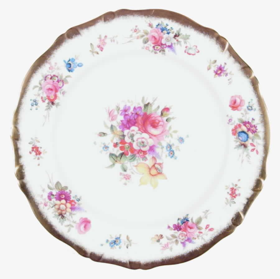 Lady Patricia (Scalloped, Embossed) Dinner Plate by Hammersley-1