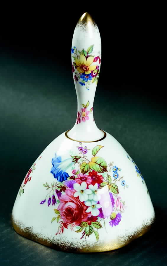 Lady Patricia (Scalloped, Embossed) Bell by Hammersley-1
