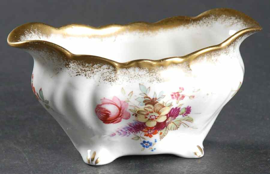 Lady Patricia (Scalloped, Embossed) Mini Open Sugar Bowl by Hammersley-1