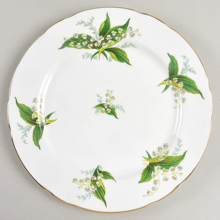 Lily of The Valley Luncheon Plate by Hammersley-1