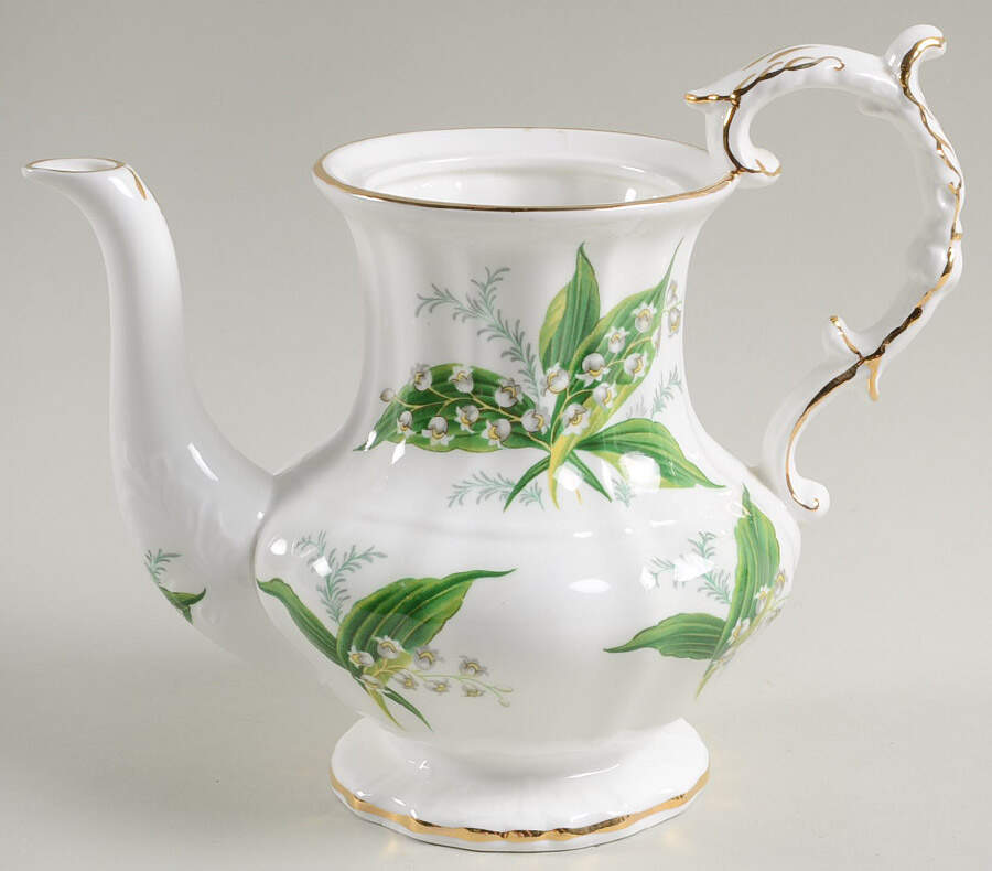 Lily of The Valley Mini Coffee Pot No Lid by Hammersley-1