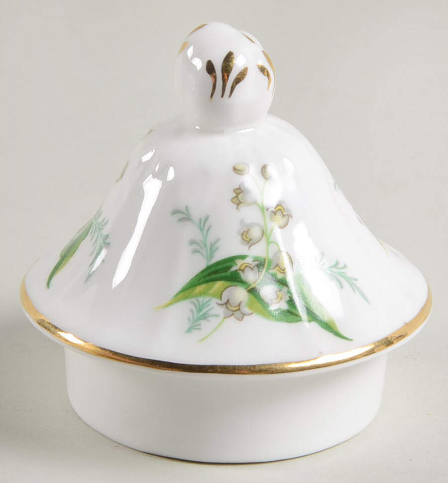 Lily of The Valley Lid for Mini Coffee Pot by Hammersley-1