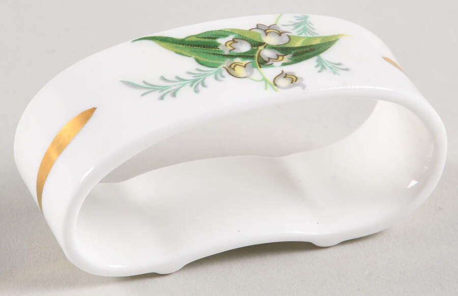 Lily of The Valley Napkin Ring by Hammersley-1
