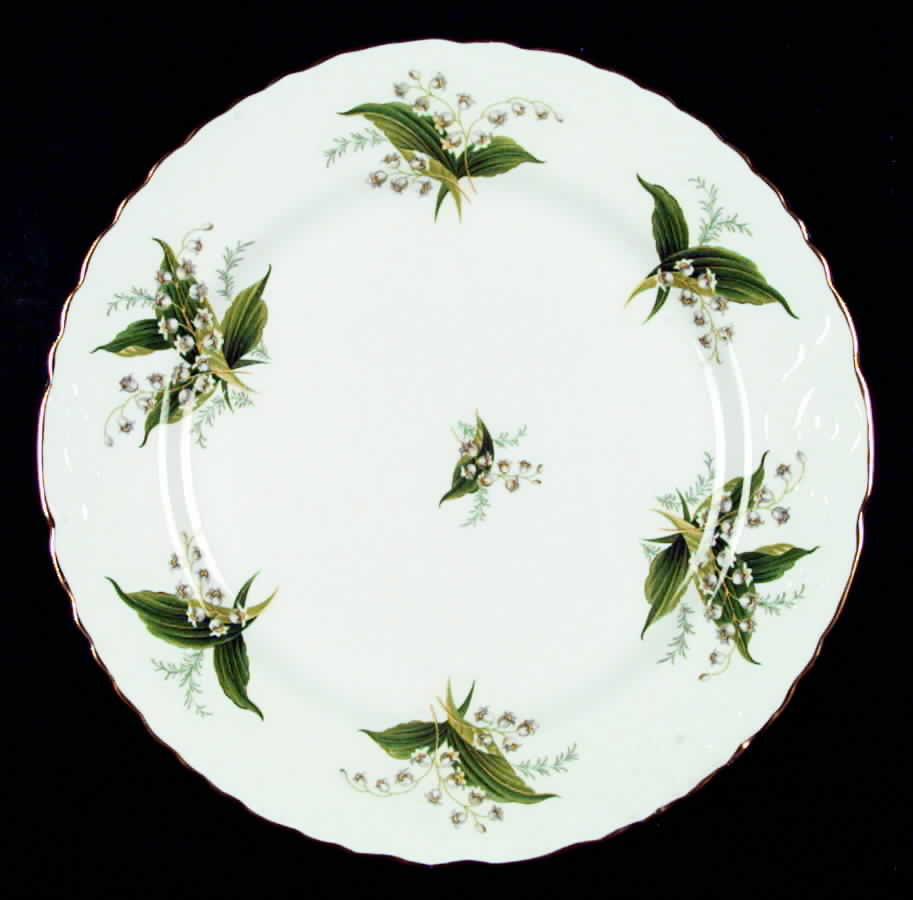 Lily of The Valley Dinner Plate by Hammersley-1