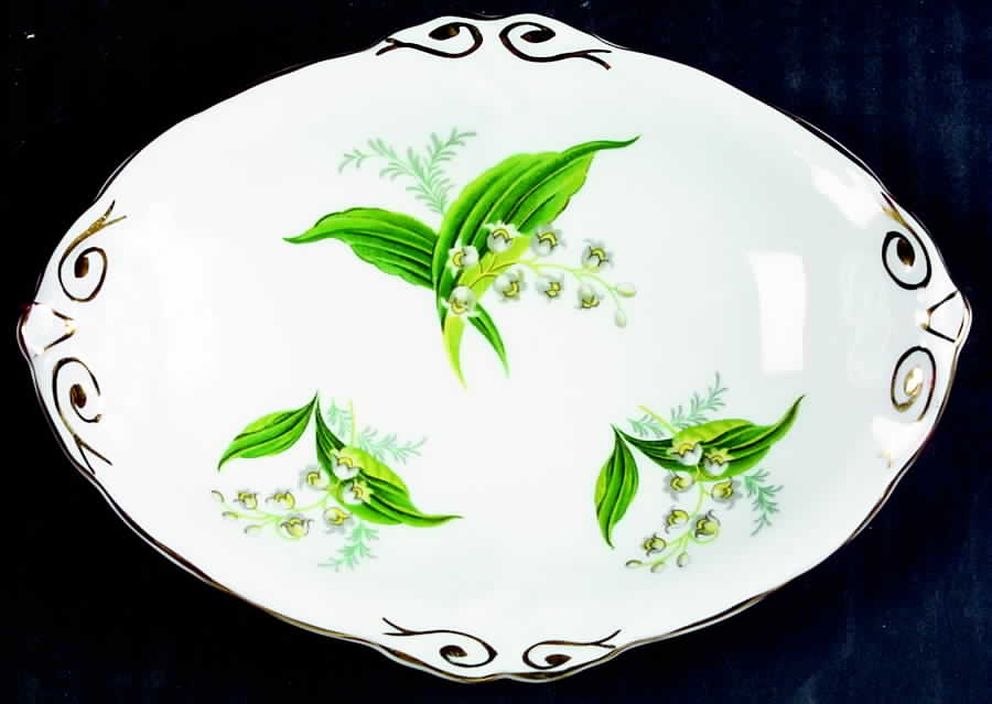 Lily of The Valley Soap Dish by Hammersley-1