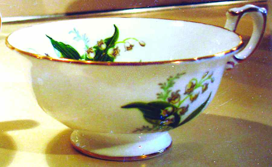Lily of The Valley Footed Cup by Hammersley-1