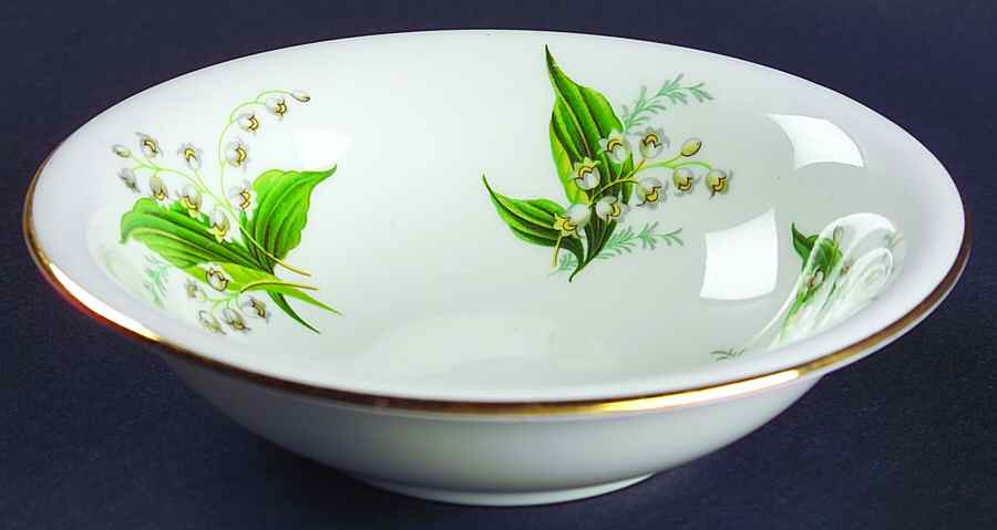Lily of The Valley Coupe Cereal Bowl by Hammersley-1