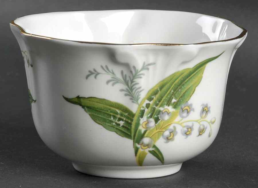 Lily of The Valley Open Sugar Bowl by Hammersley-1