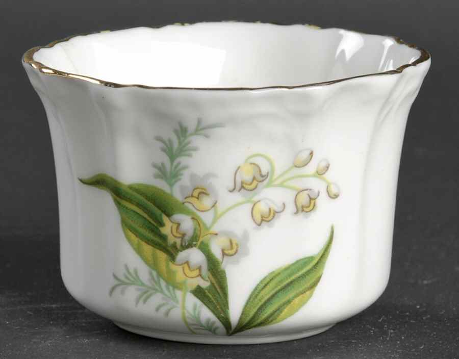 Lily of The Valley Individual Open Sugar Bowl by Hammersley-1
