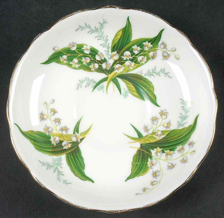 Lily of The Valley Saucer for Footed Cup by Hammersley-1
