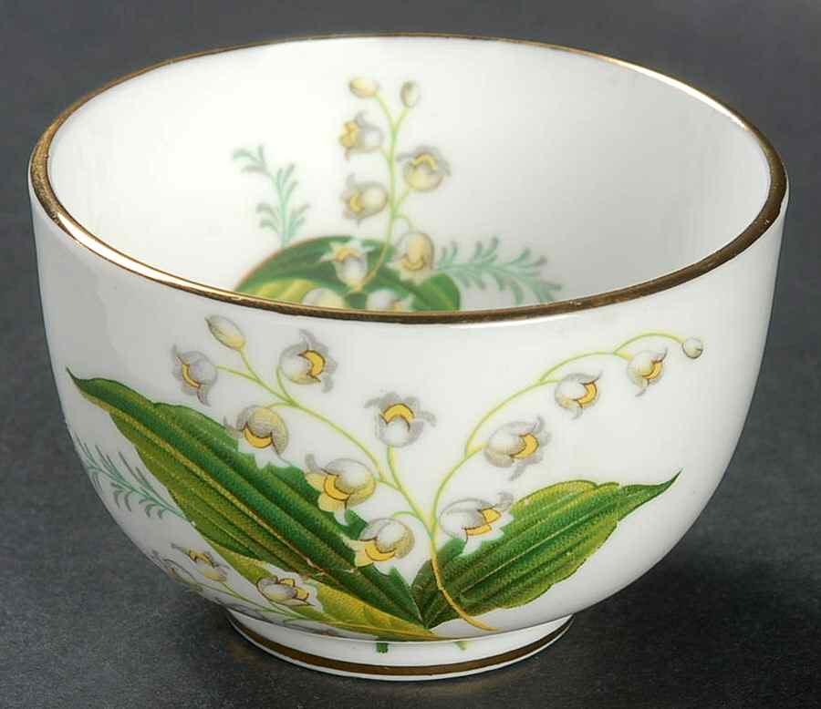 Lily of The Valley Mini Open Sugar Bowl by Hammersley-1