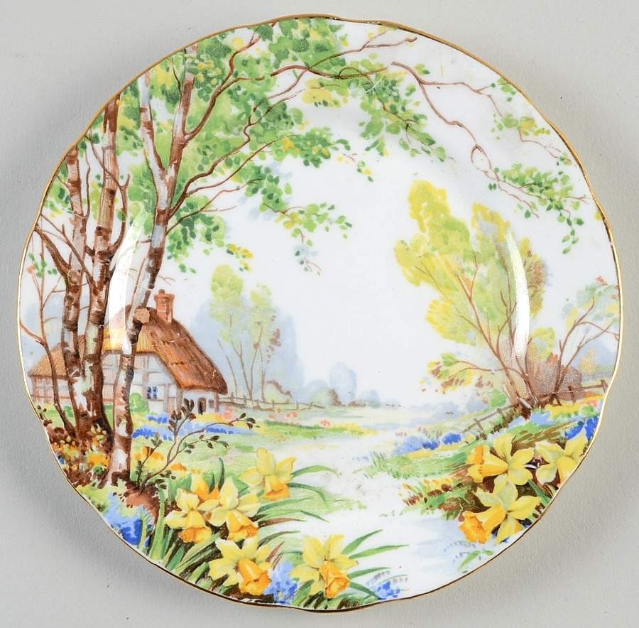 Lorna Doone Bread & Butter Plate by Hammersley-1