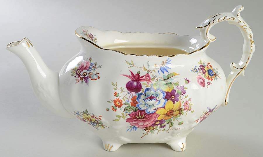 Minuet Teapot No Lid by Hammersley-1