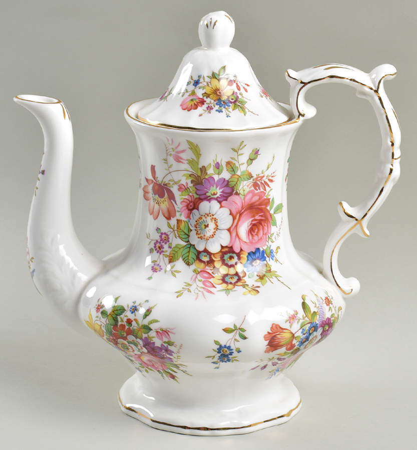 Minuet Coffee Pot & Lid by Hammersley-1