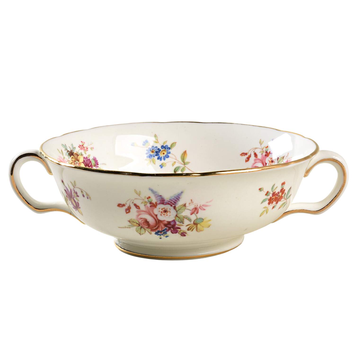 Minuet Footed Cream Soup Bowl by Hammersley-1