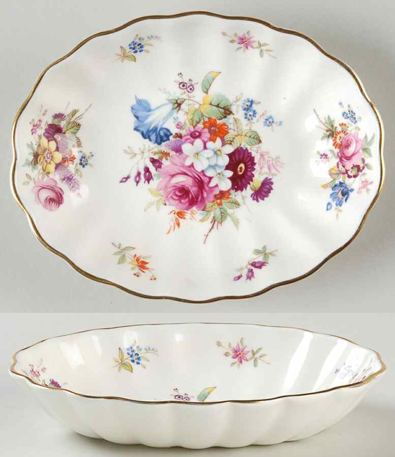 Minuet 5" Oval Sweet Meat Dish by Hammersley-1