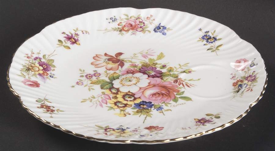 Minuet Snack Plate by Hammersley-1