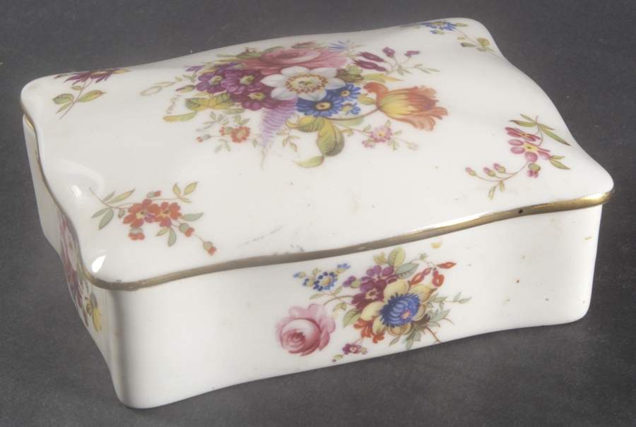 Minuet Cigarette Box & Lid by Hammersley-1