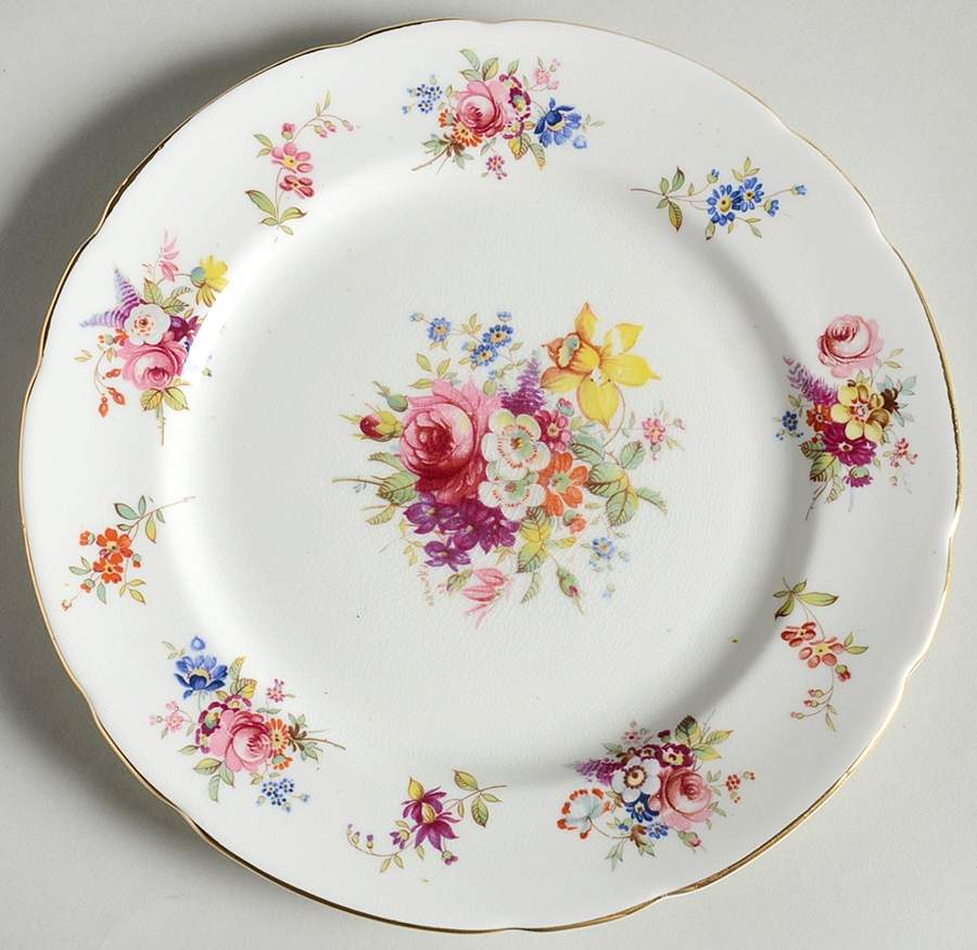 Minuet Salad Plate by Hammersley-1