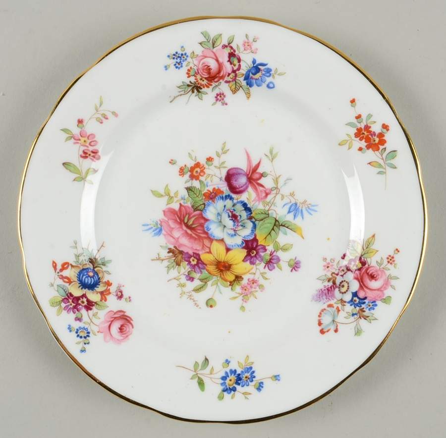 Minuet Bread & Butter Plate by Hammersley-1