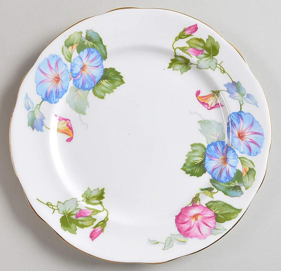 Morning Glory Salad Plate by Hammersley-1