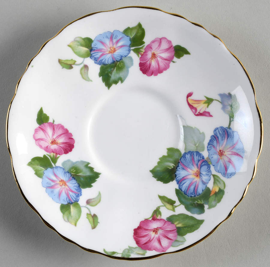Morning Glory Saucer by Hammersley-1