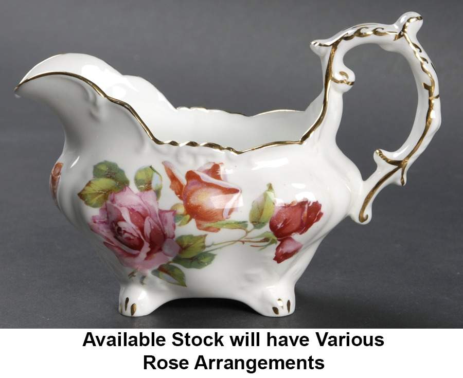 Morgan's Rose Creamer by Hammersley-1