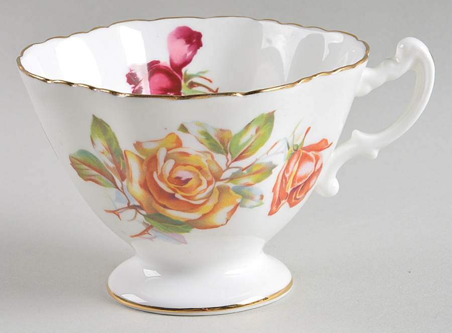 Morgan's Rose Footed Cup by Hammersley-1