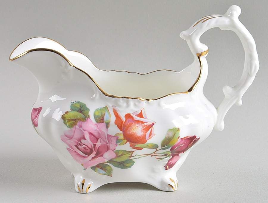 Morgan's Rose Creamer by Hammersley-1