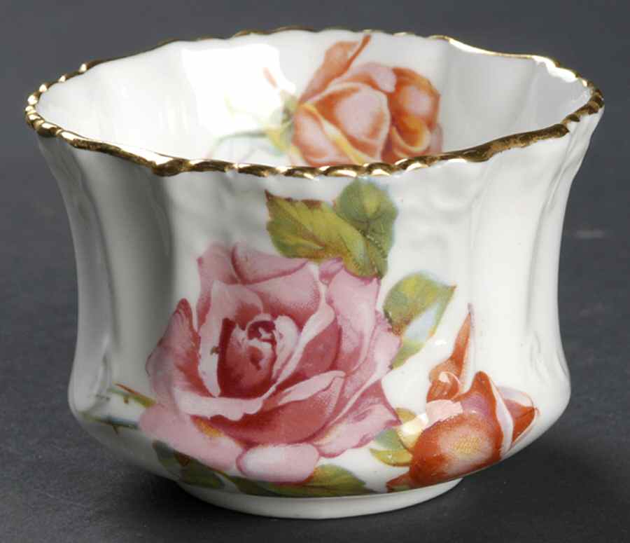 Morgan's Rose Mini Open Sugar Bowl by Hammersley-1