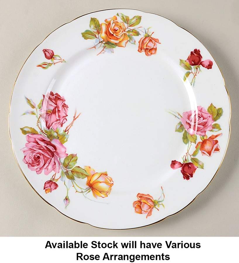 Morgan's Rose Luncheon Plate by Hammersley-1