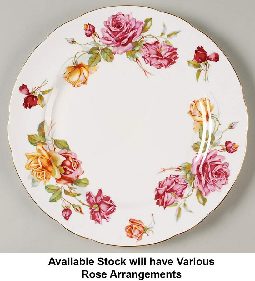 Morgan's Rose Dinner Plate by Hammersley-1