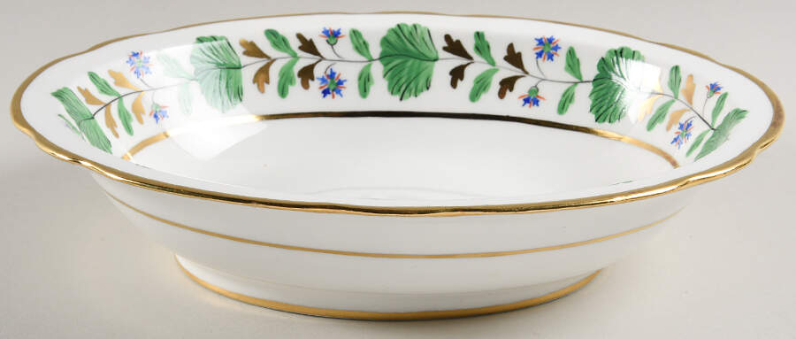 Palmetto 9" Oval Vegetable Bowl by Hammersley-1
