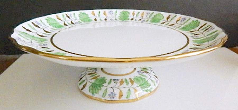 Palmetto 9" Diameter Pedestal Cake Stand by Hammersley-1