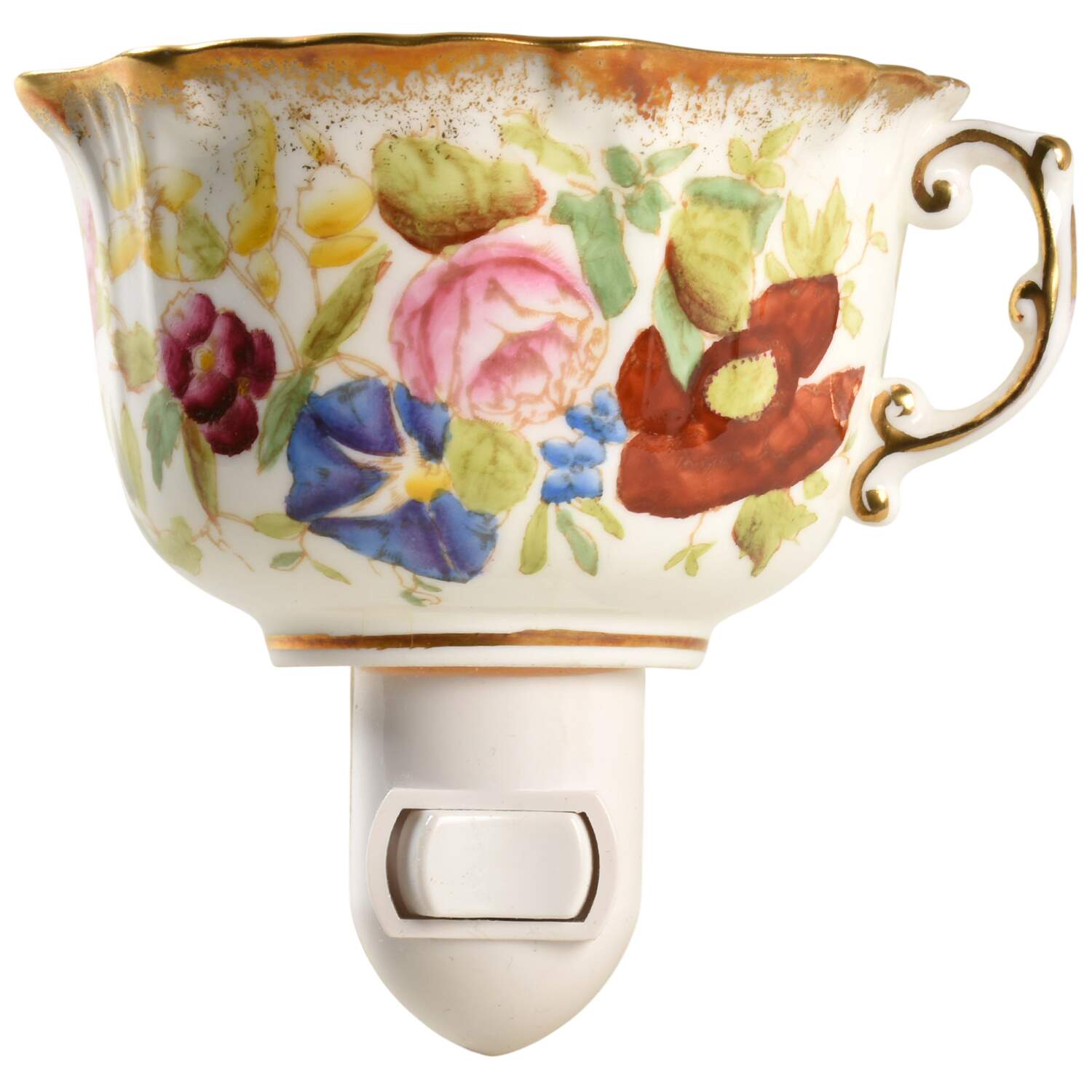 Queen Ann 1 5/8" + cup (H) Night Light/Cup HC by Hammersley-1