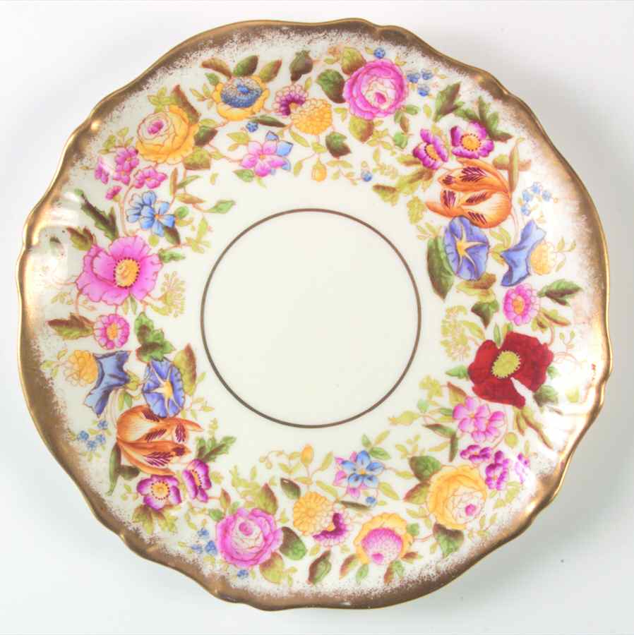 Queen Ann Coupe Luncheon Plate by Hammersley-1