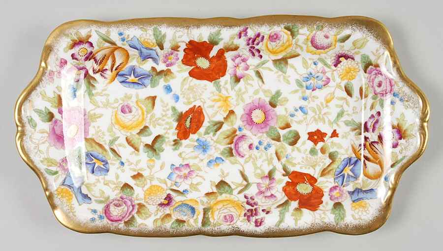 Queen Ann Large Sandwich Tray by Hammersley-1
