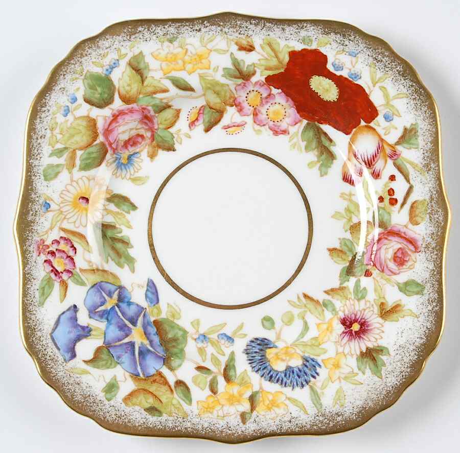 Queen Ann Square Bread & Butter Plate by Hammersley-1