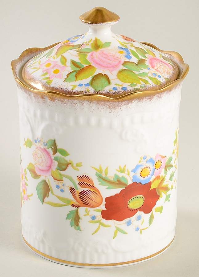 Queen Ann 4" Storage Jar & Lid by Hammersley-1