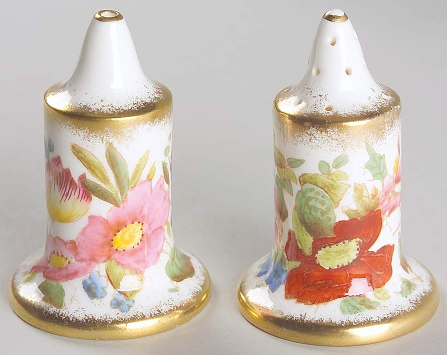 Queen Ann Salt & Pepper Set by Hammersley-1