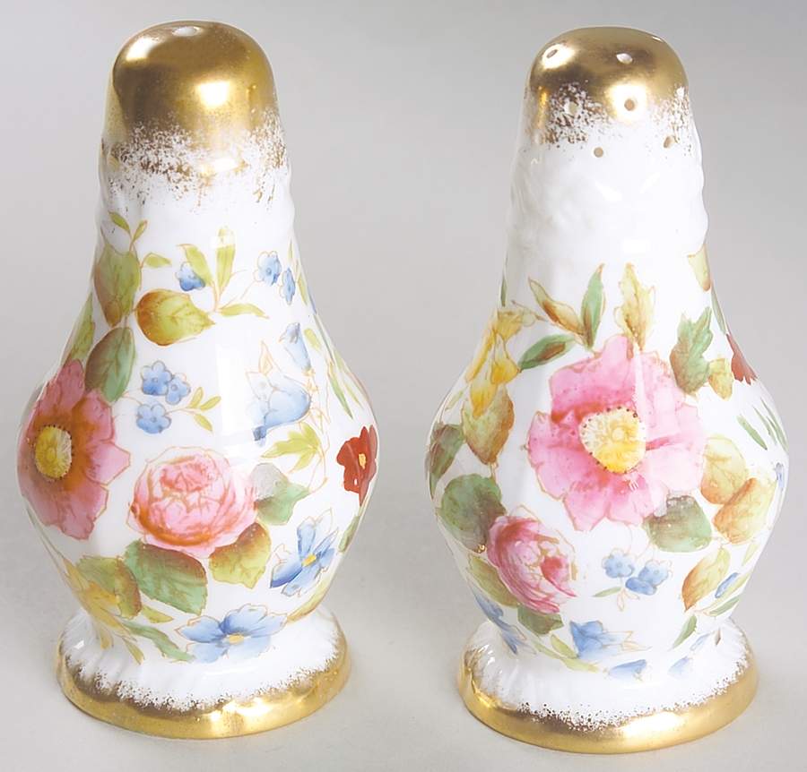 Queen Ann Salt & Pepper Set by Hammersley-1