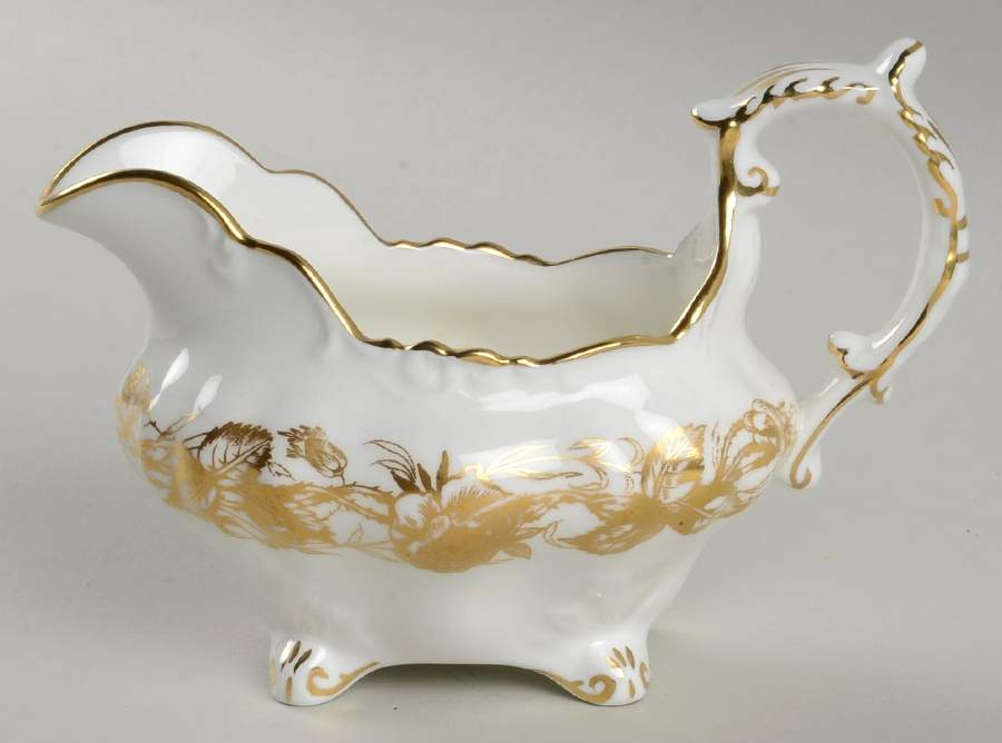 Rose Point Creamer by Hammersley-1