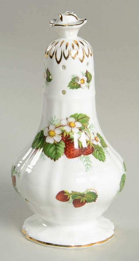 Strawberry Ripe (Small Scallops On Edge) Sugar Shaker by Hammersley-1