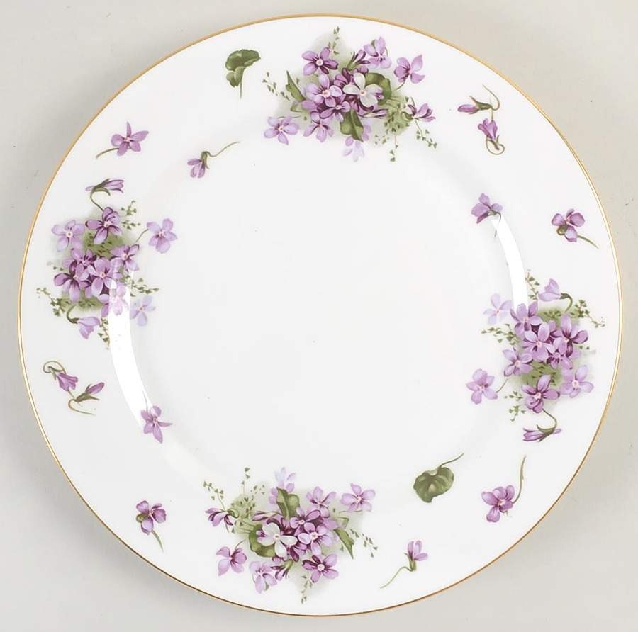 Victorian Violets Dinner Plate by Hammersley-1