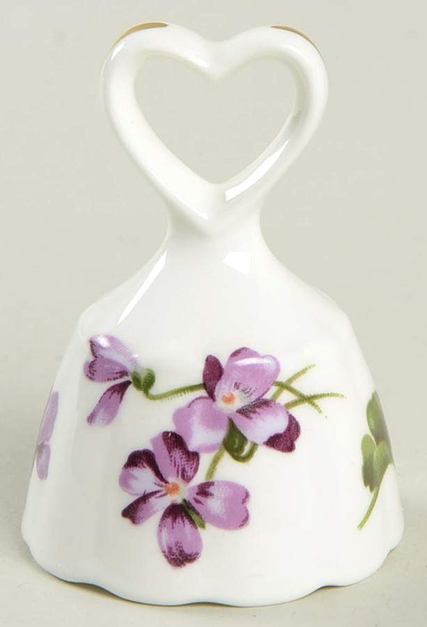 Victorian Violets Bell by Hammersley-1