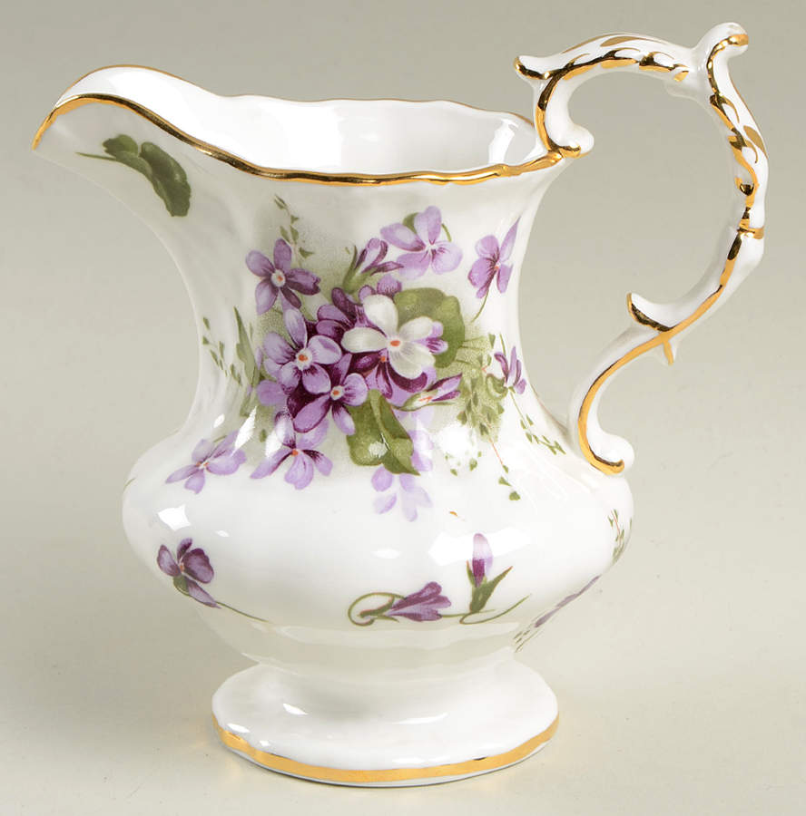 Victorian Violets Milk Pitcher by Hammersley-1