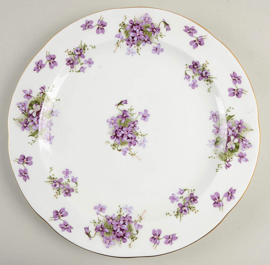 Victorian Violets 12" Chop Plate (Round Platter) by Hammersley-1